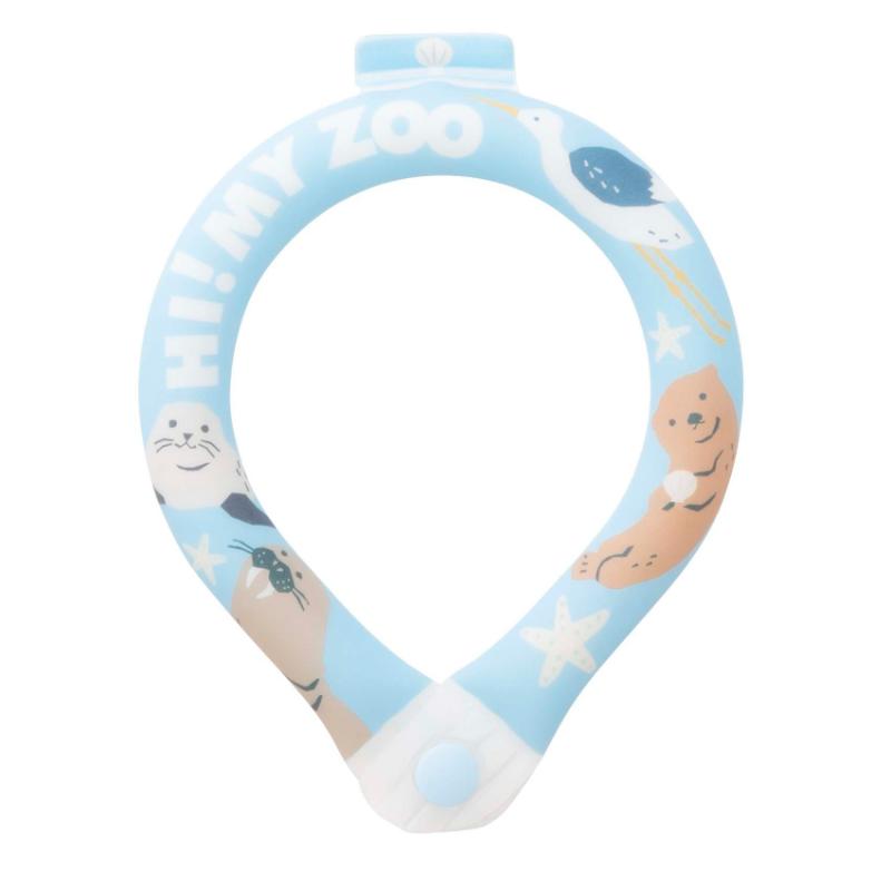 [小泉ライフテックス]HI! MY ZOOクールネックバンドM ブルー