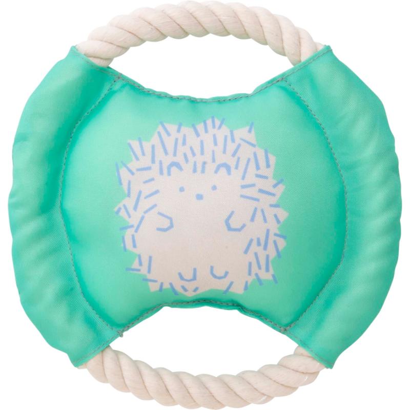 ［小泉ライフテックス］アニマルロープトイ ハリネズミ グレー