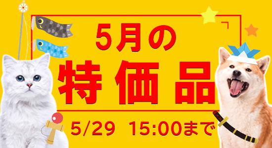 5月特価