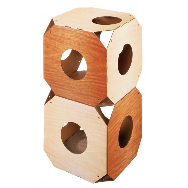 エイムクリエイツ ガリガリシェルフ インテリア ティーブラウン ミルベージュ ペット用品の仕入は Petポチッと で