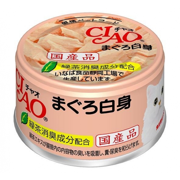 [いなばペットフード] CIAO まぐろ白身 85g A-01