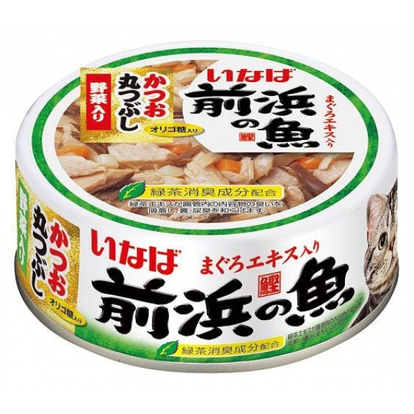 いなばペットフード 前浜の魚 かつお丸つぶし 野菜入り 115g Iwf 142 ペット用品の仕入は Petポチッと で