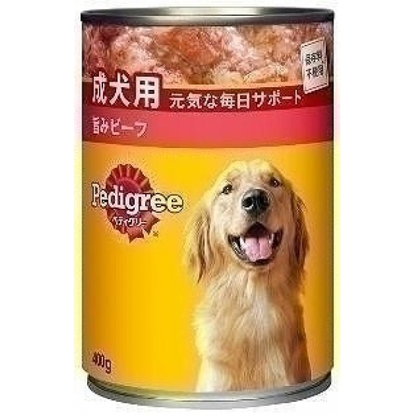 [マース] ペディグリー 成犬用 ビーフ 400g