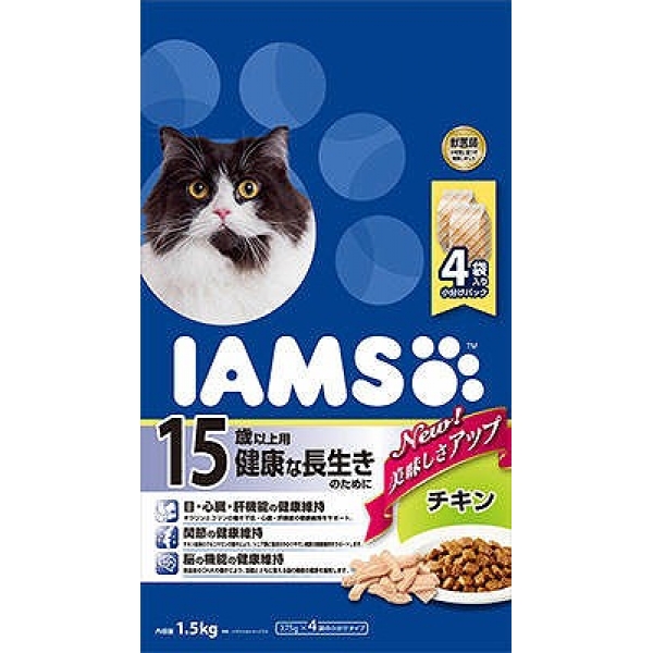 [マース] アイムス 15歳以上用 健康な長生きのために チキン 1.5kg　【10周年SALE_倉出_20】