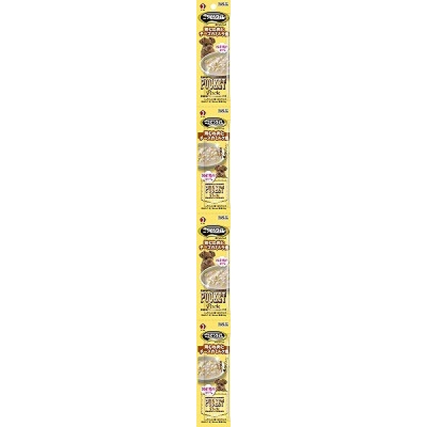 [ペットライン] ごちそうタイム ポケットパック 鶏むね肉のミルク煮 チーズ入り 100g