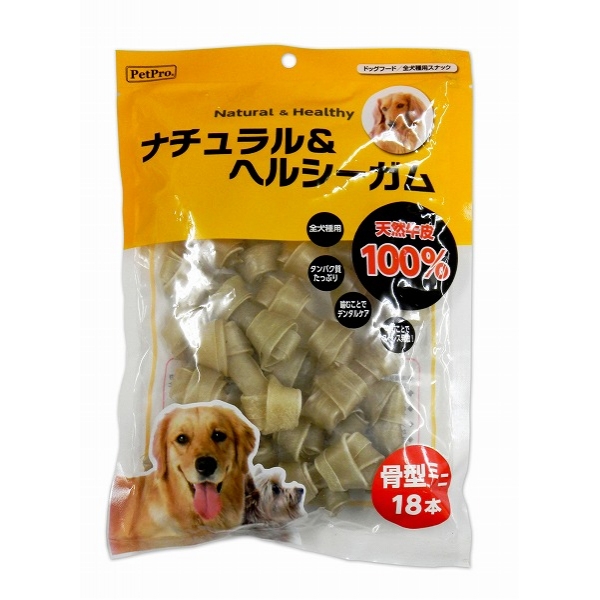 ペットプロ ナチュラル ヘルシーガム 骨型ミニ18本の卸売り ペット用品の仕入は Petポチッと で ペットプロ ナチュラル ヘルシーガム 骨型ミニ18本の卸売り ペット用品の仕入は Petポチッと で