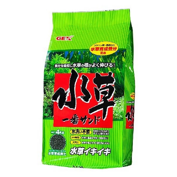 [ジェックス(直送：小動物・観賞魚)] 水草一番サンド 4kg ※メーカー直送となります。※発注単位・最低ご購入金額にご注意下さい