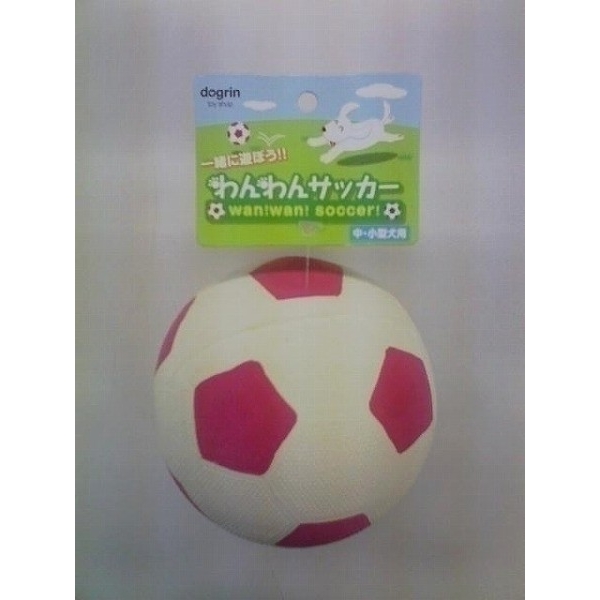 [スーパーキャット] わんわんサッカー ピンク WN1