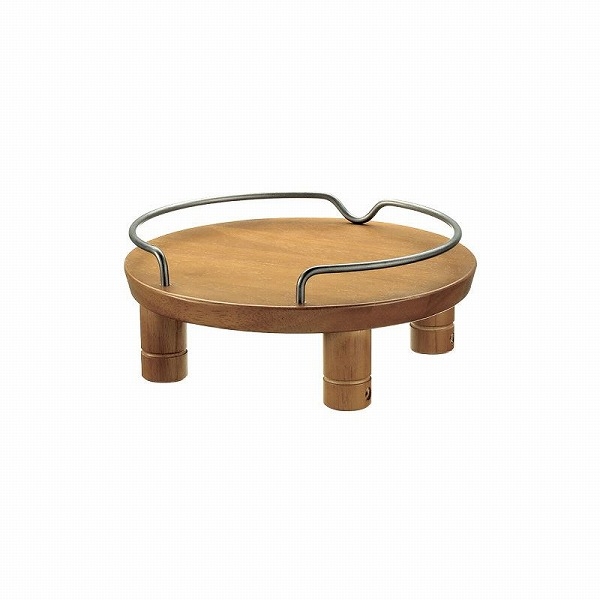 [リッチェル] ペット用 木製テーブル シングル ブラウン