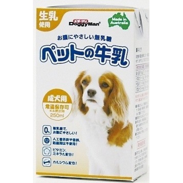 [ドギーマンハヤシ] ペットの牛乳 成犬用 250ml
