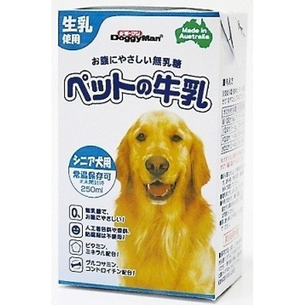 [ドギーマンハヤシ] ペットの牛乳 シニア犬用 250ml　【メーカーフェア】