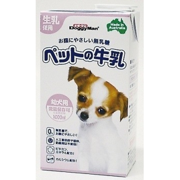 [ドギーマンハヤシ] ペットの牛乳 幼犬用 1000ml