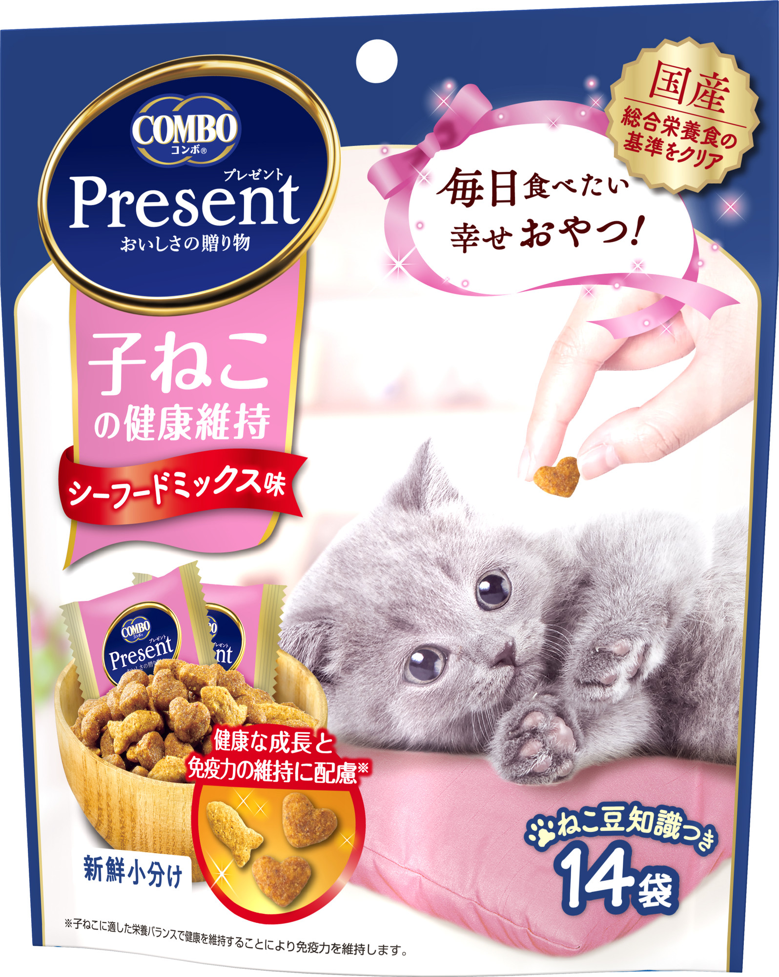 コンボ プレゼント キャット おやつ 子ねこの健康維持 42g