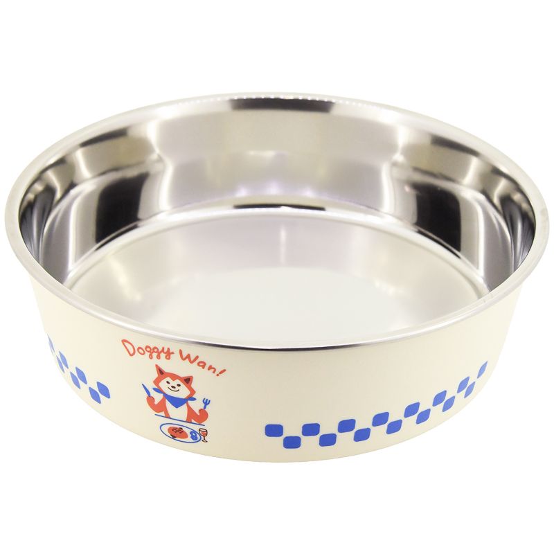 ［ドギーマンハヤシ］ステンレスの食器 ごはんにゃわん 犬用 S ダイナー