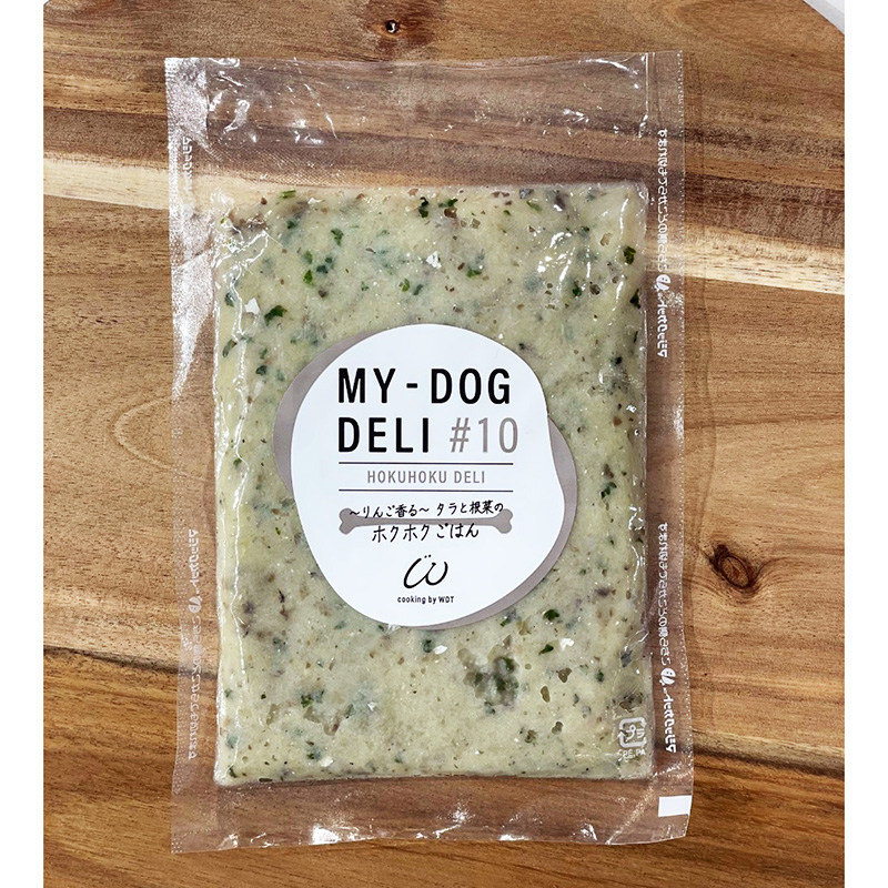 [ラテルWAN-DELI-TOKYO] MY-DOG DELI ＃10 りんご香るタラと根菜のホクホクごはん